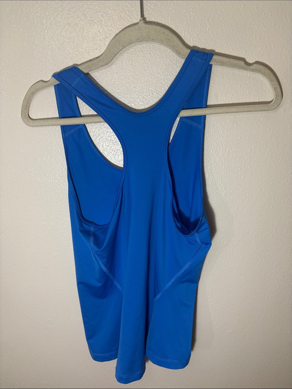 Nike Blue Racerback Tank with Mosaic Swoosh - Picture 2 of 2